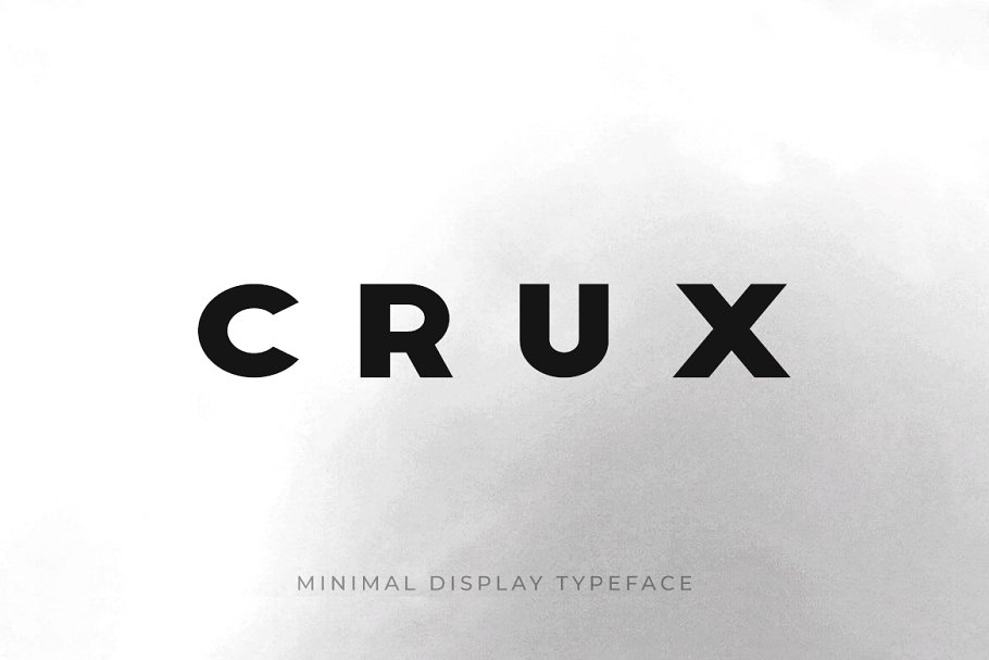 Пример шрифта Crux #1